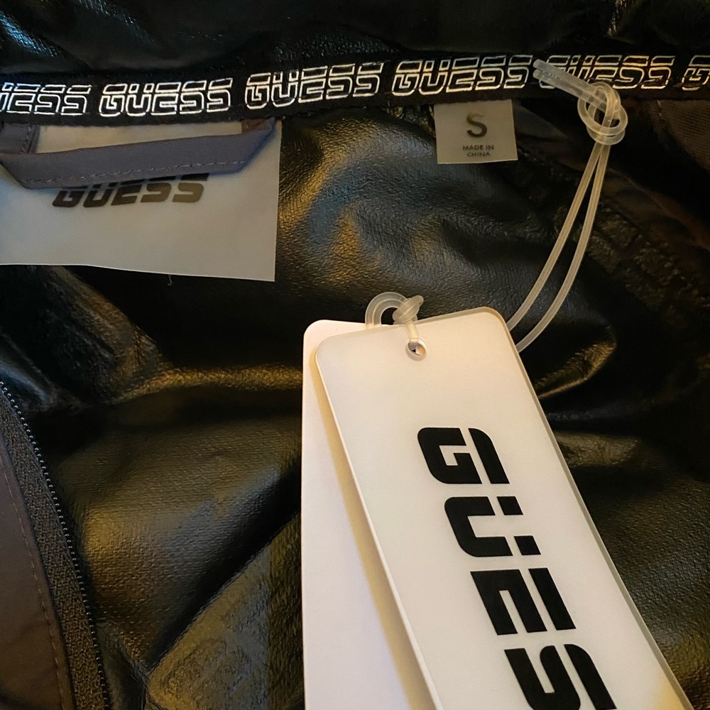 🔥GUESS jacket “Annie” size small Color, Blue Graphite Grey. Juniors - Picture 6 of 9